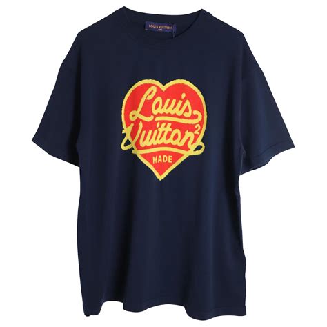 louis vuitton x nigo intarsia jacquard heart crewneck